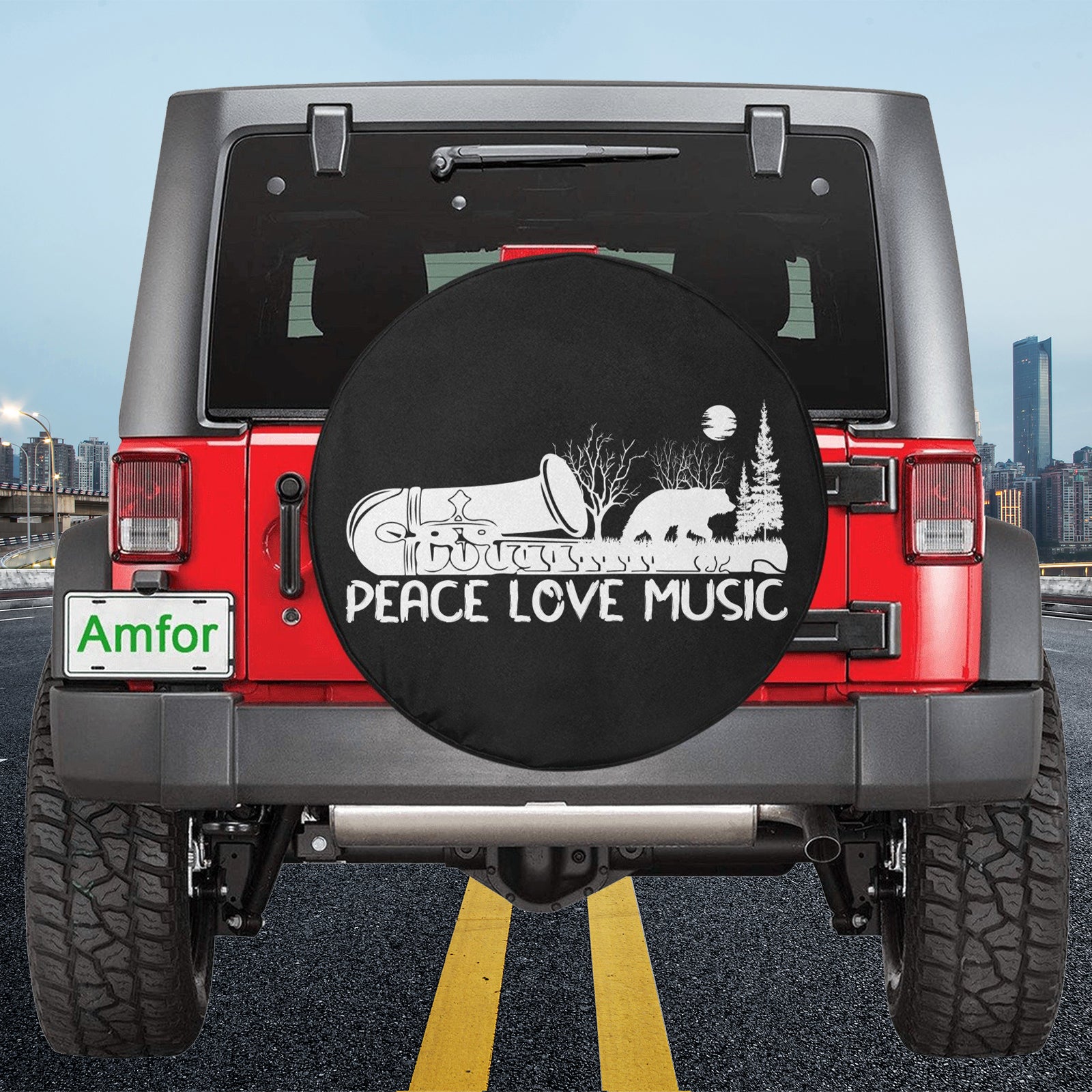 Saxophone Tire Cover - One Size - { shop_name }} - Review