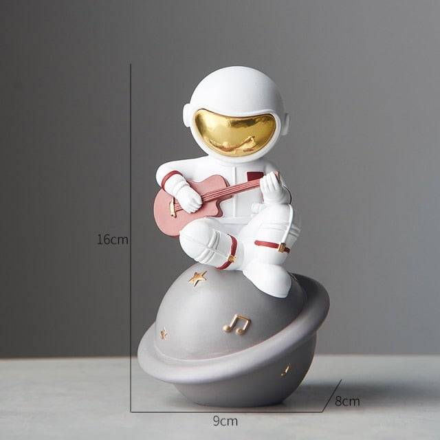 Astronaut Musical Figurine