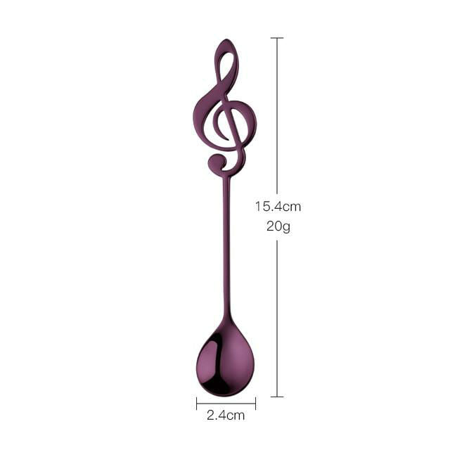 Free - Musical Note Coffee Spoons