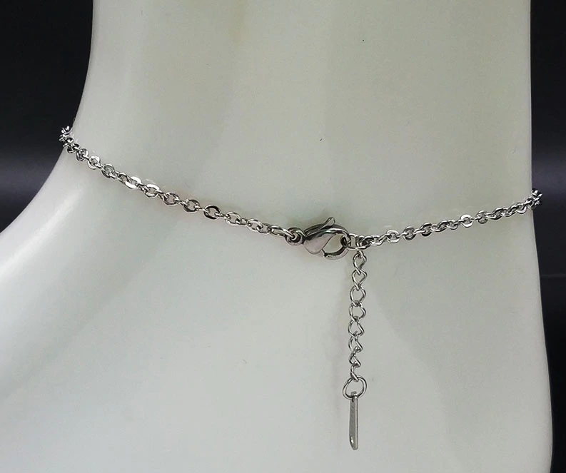 Music Note Crystal Anklet