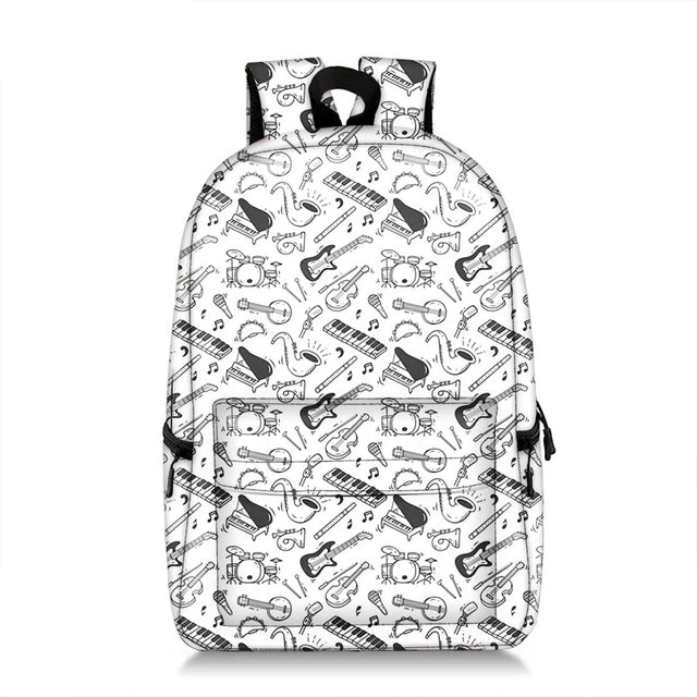 Musical Instrument Music Note Backpack