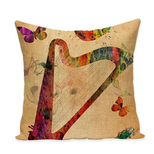 Free - Music Guitar Saxophone Pillowcases