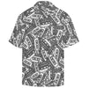 Cassette Tape Pattern Hawaiian Shirt