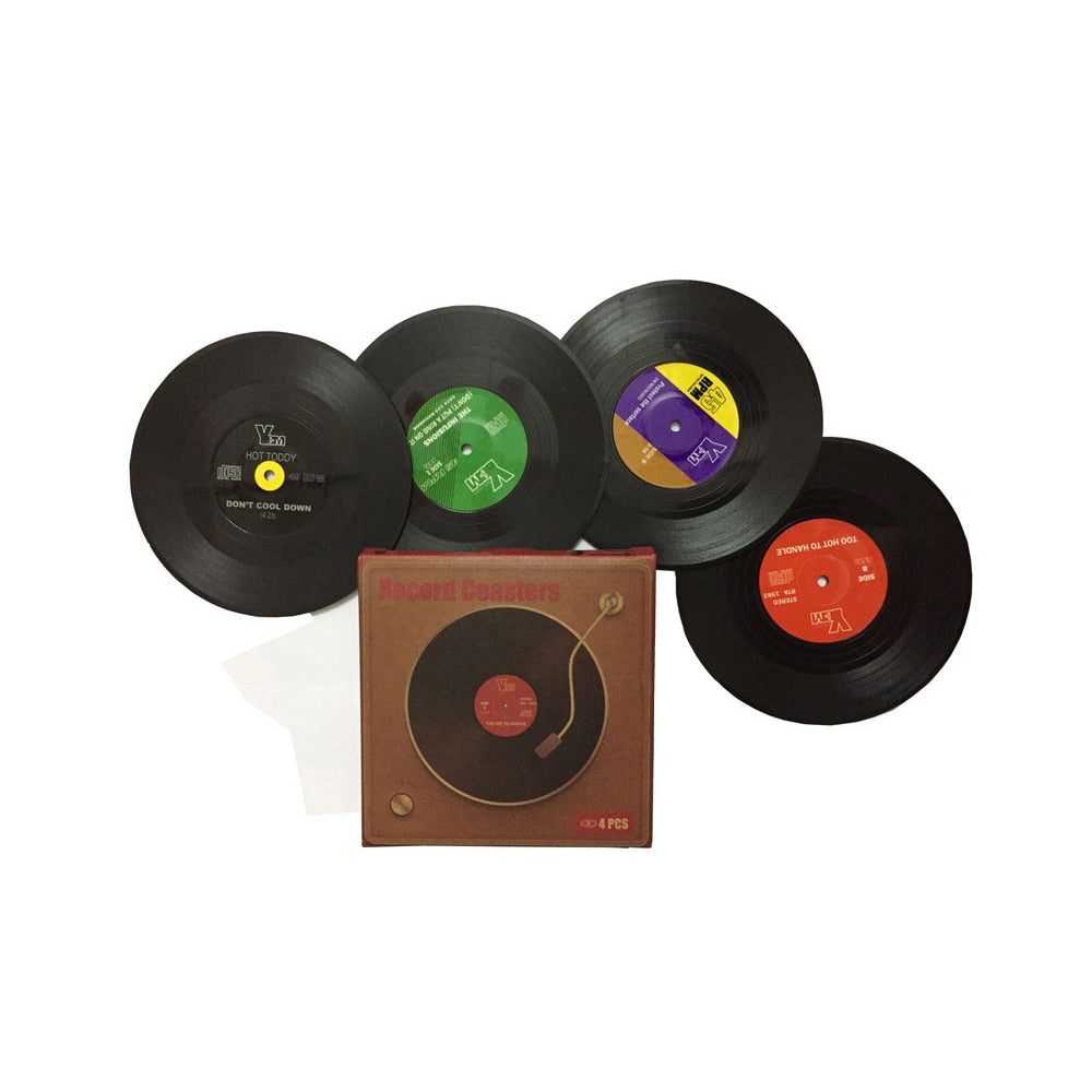 Vinyl Record Coaster