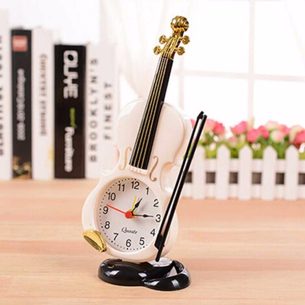 Violin Quartz Alarm Clock - { shop_name }} - Review