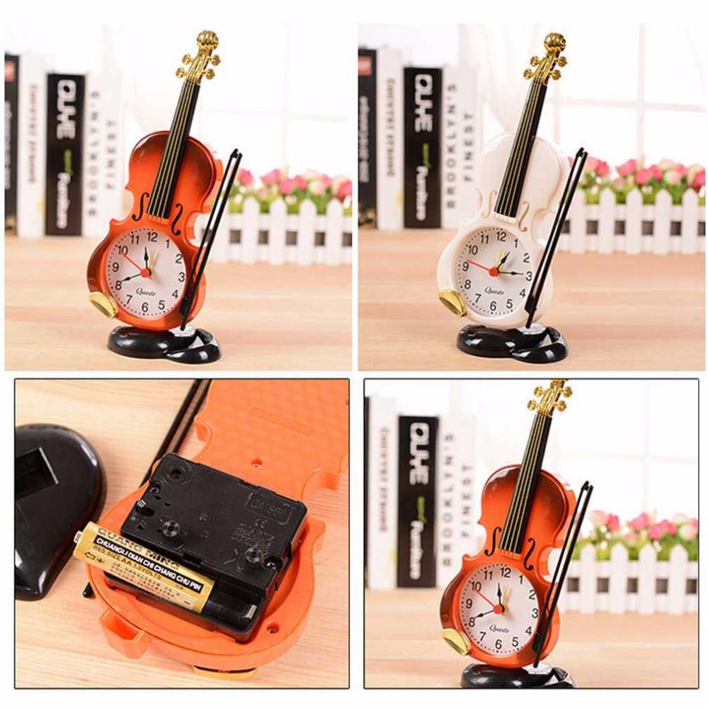 Violin Quartz Alarm Clock - { shop_name }} - Review