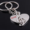 2 pcs Couple Lovers Heart Keychain - { shop_name }} - Review