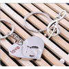 2 pcs Couple Lovers Heart Keychain - { shop_name }} - Review