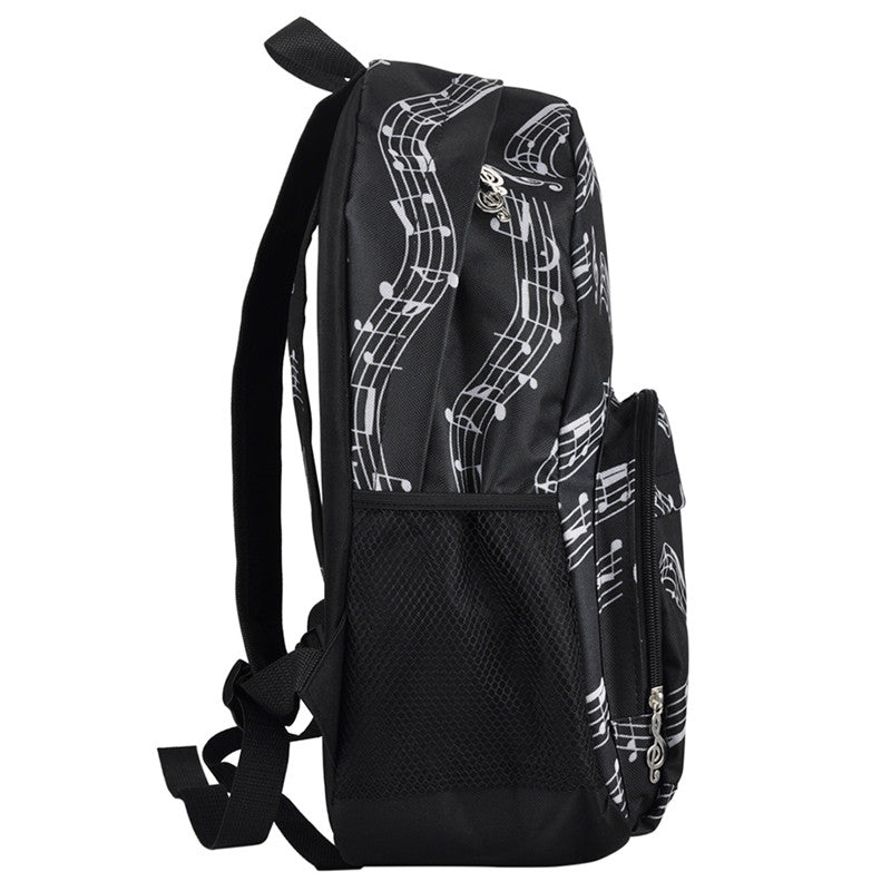 Music Score & Piano Backpack