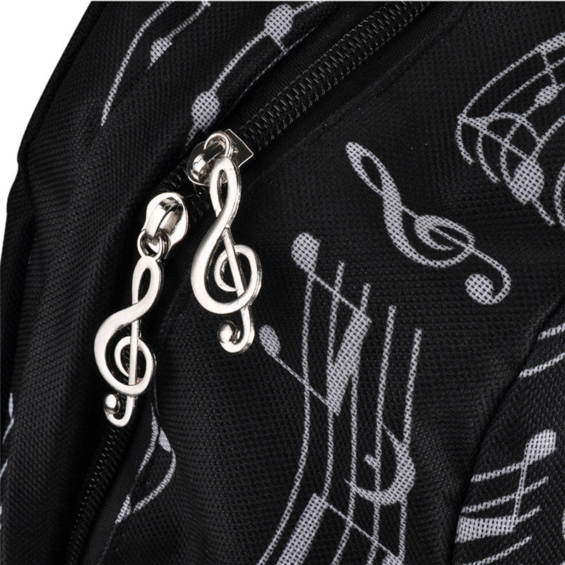 Music Score & Piano Backpack