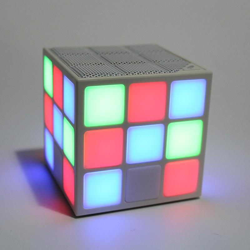 Mini Magic Cube Colorful Wireless Portable Bluetooth Speaker - Artistic Pod