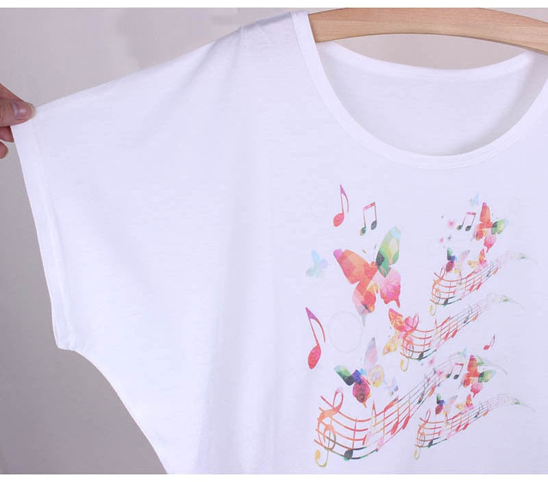 Music Butterfly Women's Top
