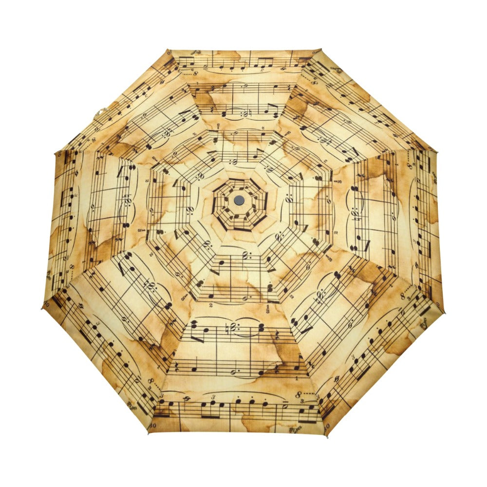 Foldable Music Notes Umbrella