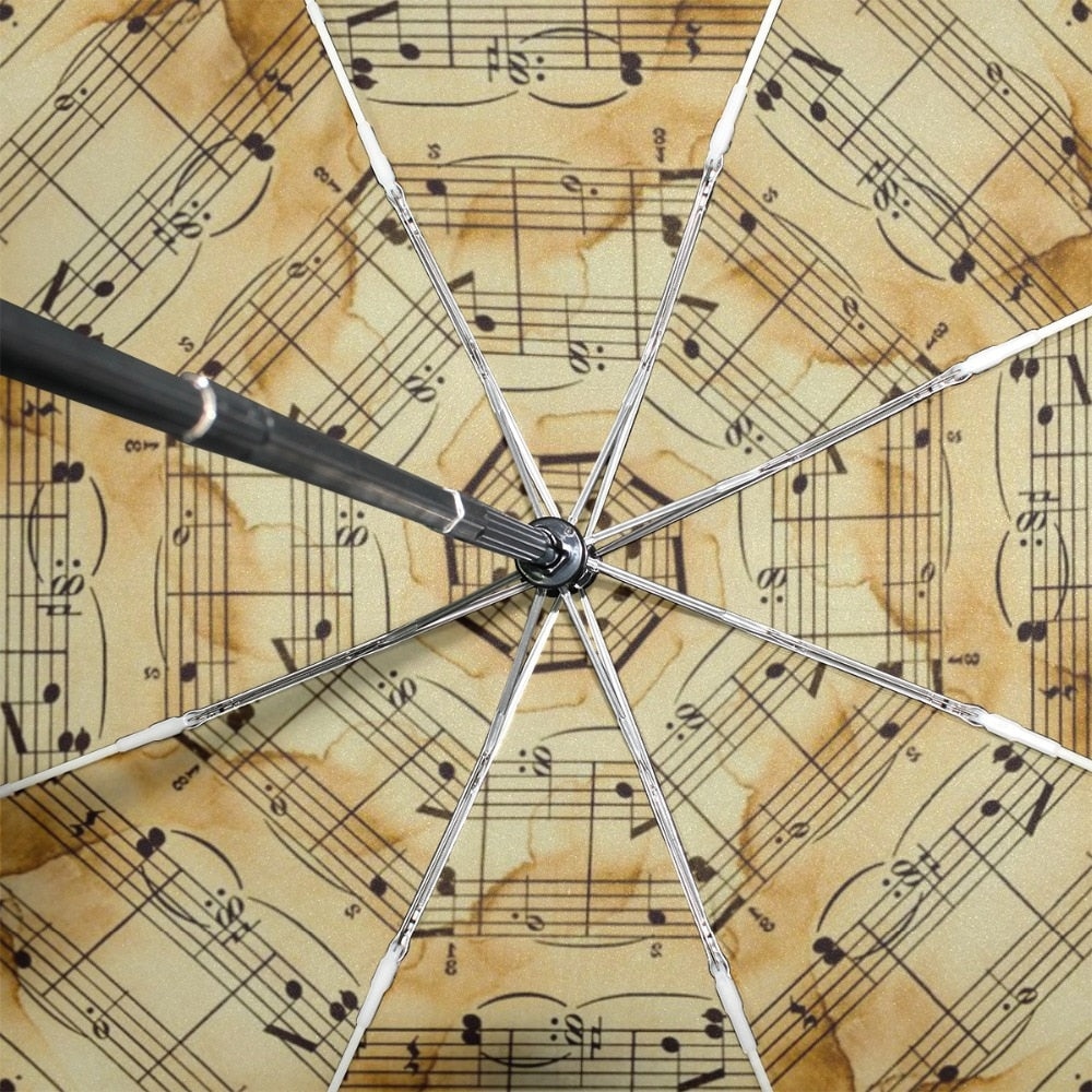 Foldable Music Notes Umbrella - Artistic Pod Review