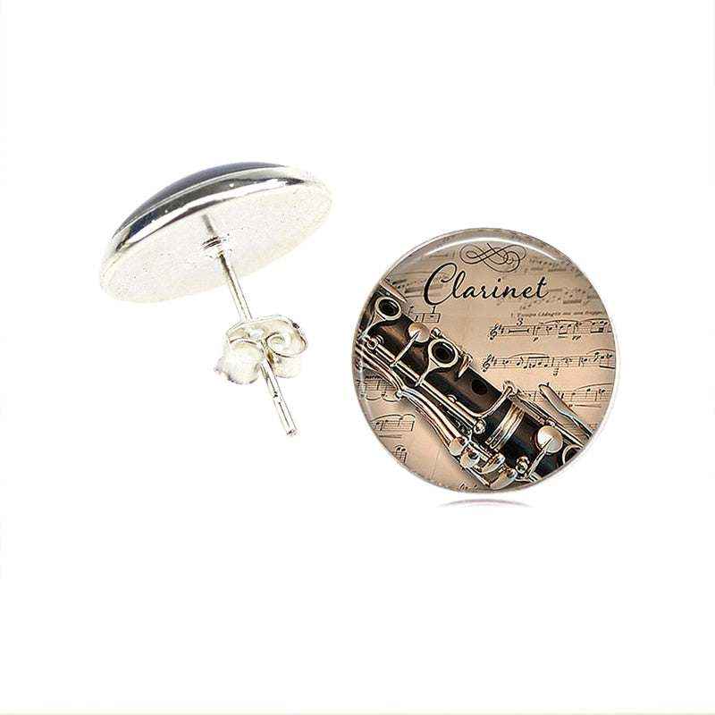 Vintage Clarinets Jewelry Set