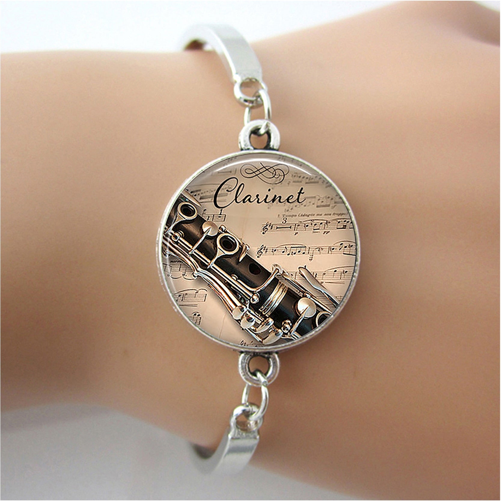 Vintage Clarinets Jewelry Set