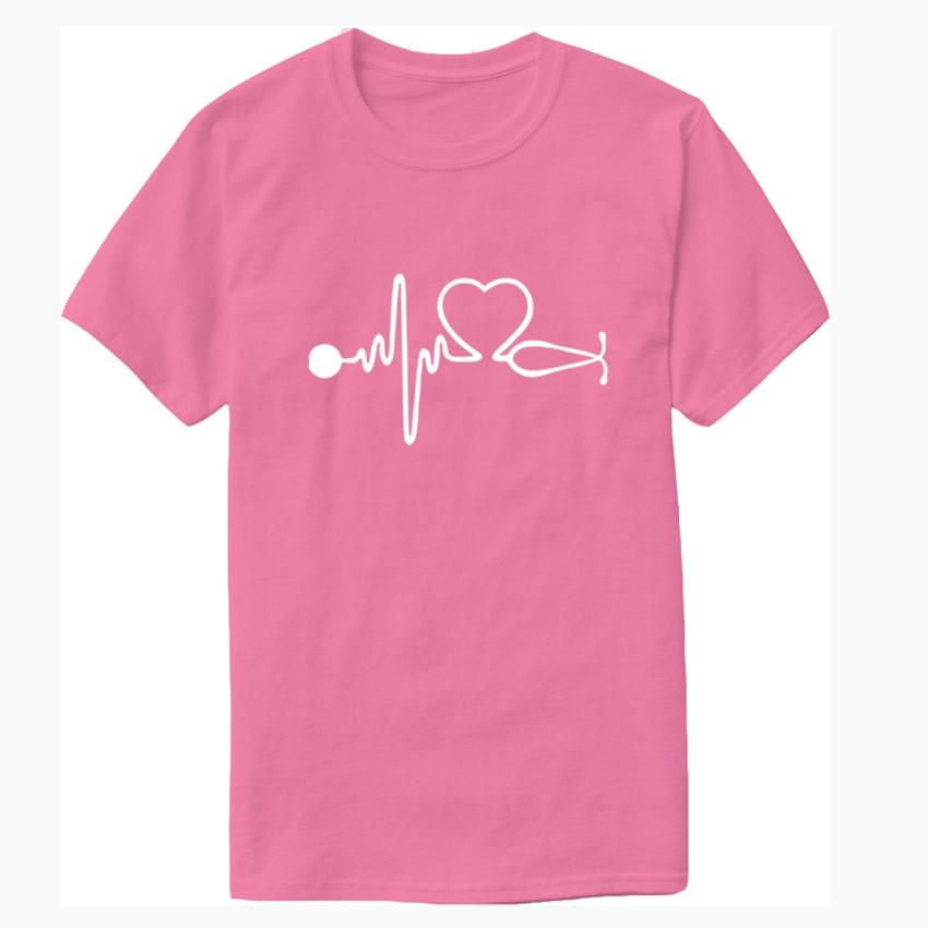 Heart Women Headset Music T-Shirt - Artistic Pod