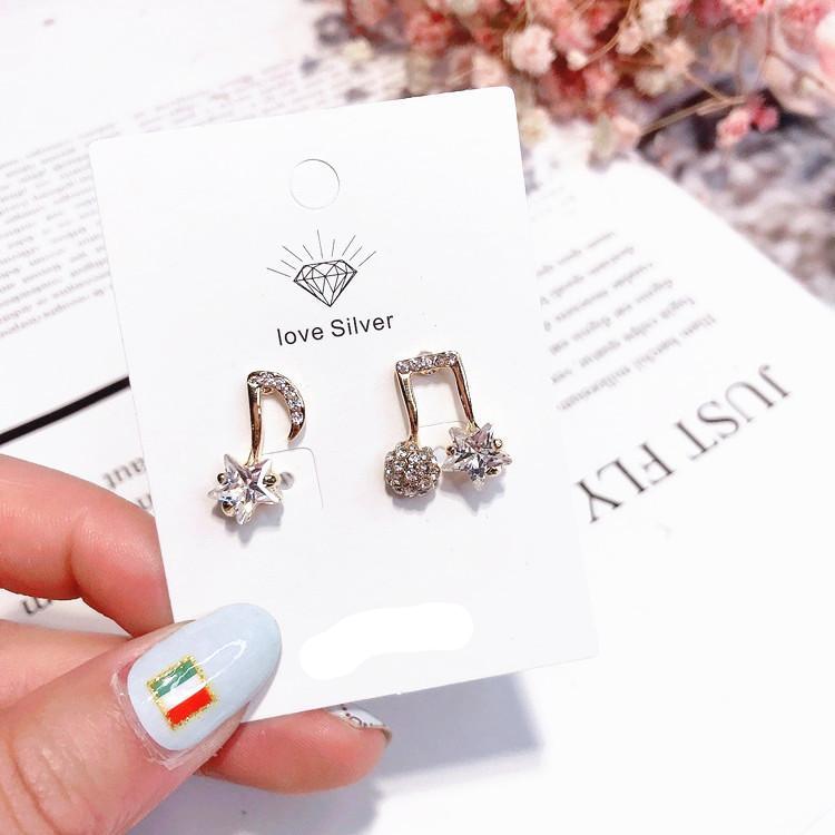 Musical Note Stud Earrings