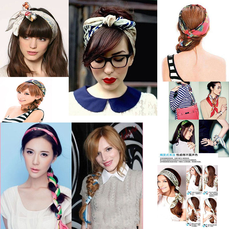 Van Gogh Painting Hair Scarfs