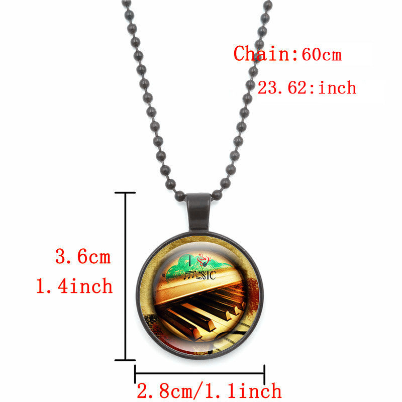 Free - Piano Key Pendant Necklace - Artistic Pod Review