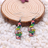 Music Note Colorful Earrings