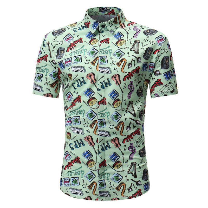 Musical Instruments Men Shirt