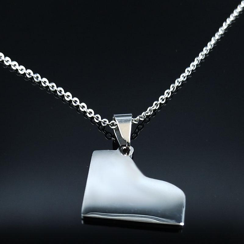 Free - Black Piano Music Notes Necklace