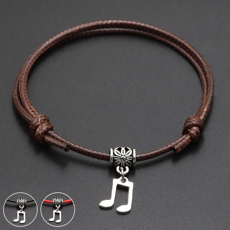 Music Note Rope Bracelet