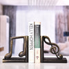Music Notes Bookend Set