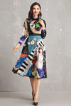 Artistic Piano Dress