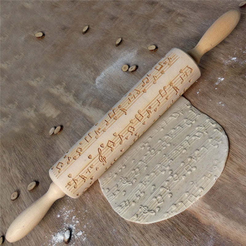 Musical Note Rolling Pin