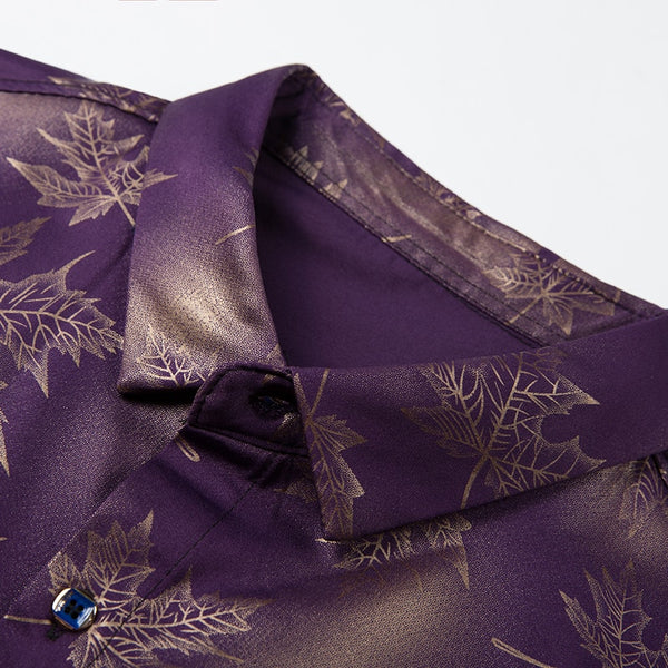 Maple Leaf Men's Shirt - Artistic Pod