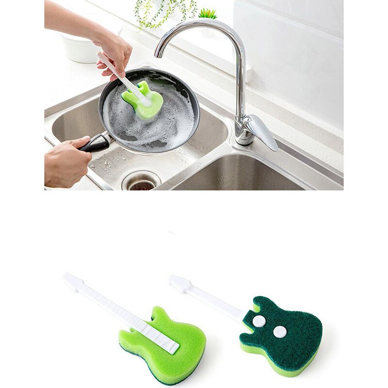 Guitar Shape Magic Sponge Brush