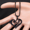 Music Notes Heart Shape Necklace - { shop_name }} - Review