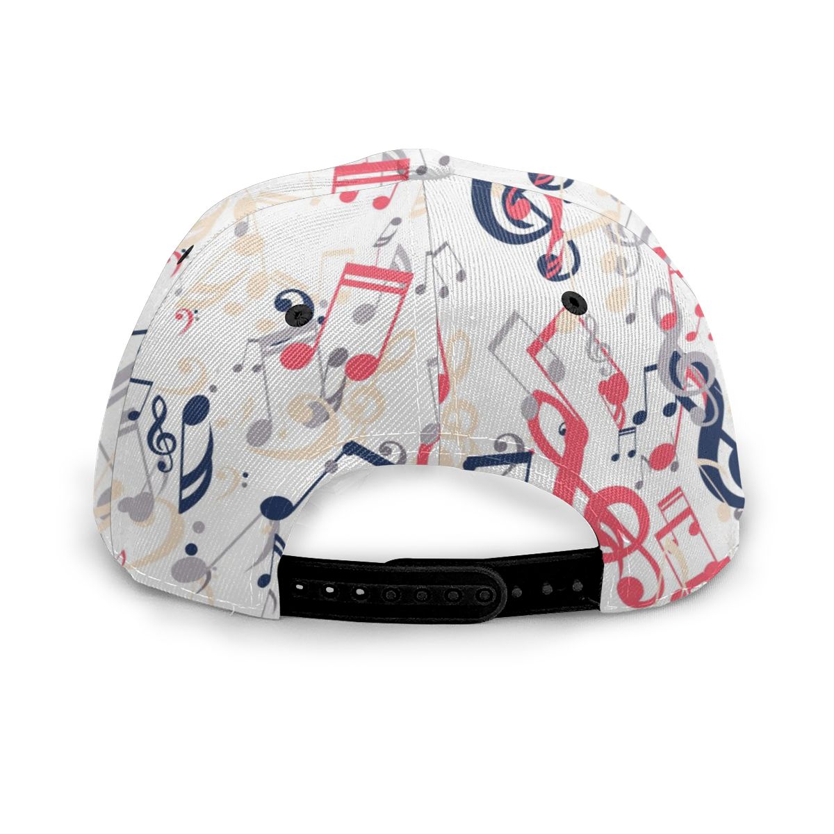Music Notes White Cap