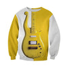 Yellow Electric Guitar Sweatshirt/Hoodie