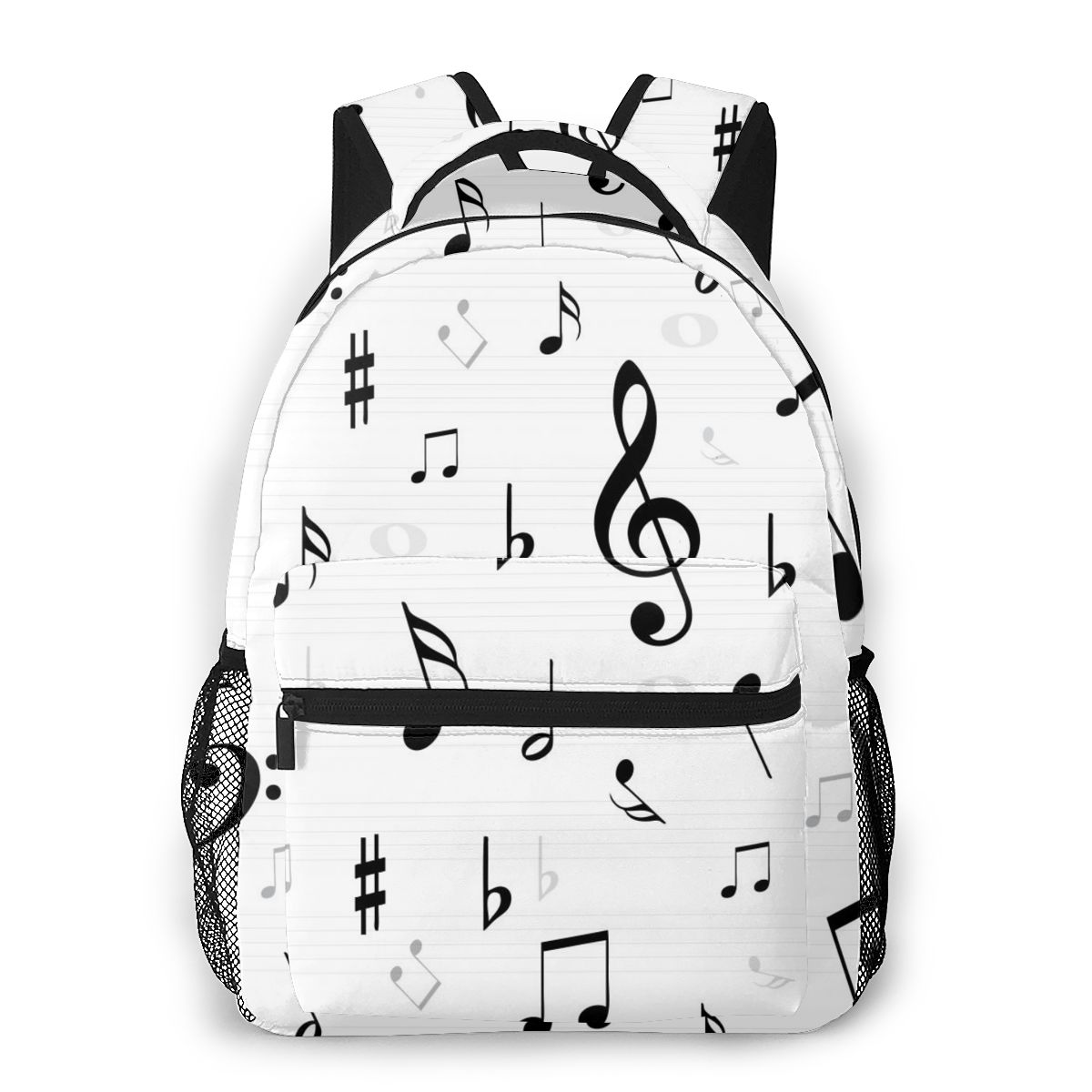 Lightweight Music Notes Backpack