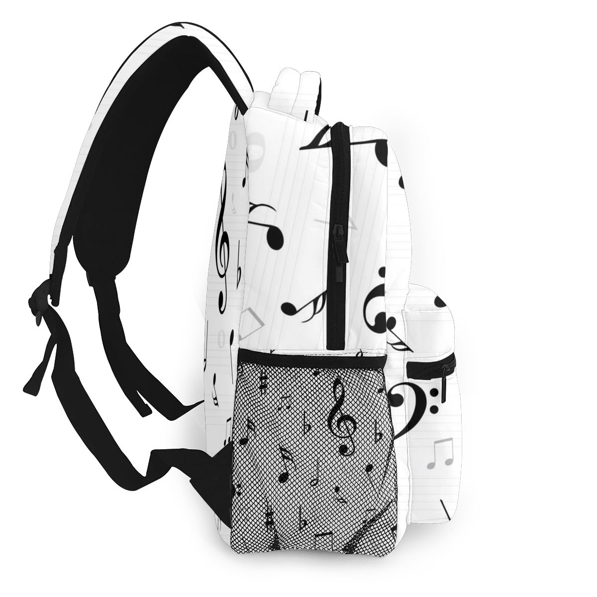 Lightweight Music Notes Backpack