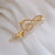 Music Notes Butterfly Hairpin