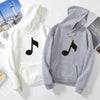 Music Note Women Hoodie