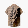 Vintage Music Notes Shirt