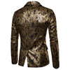 Bronzing Pattern Blazer