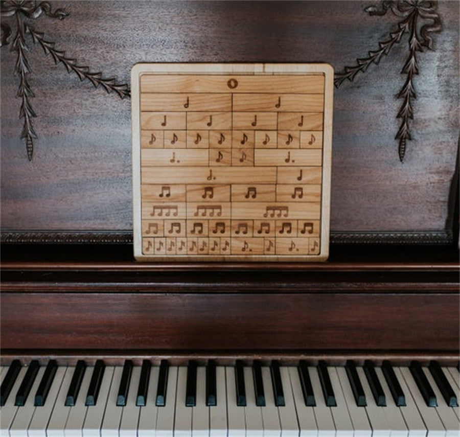Music Notes Puzzle And Ornament