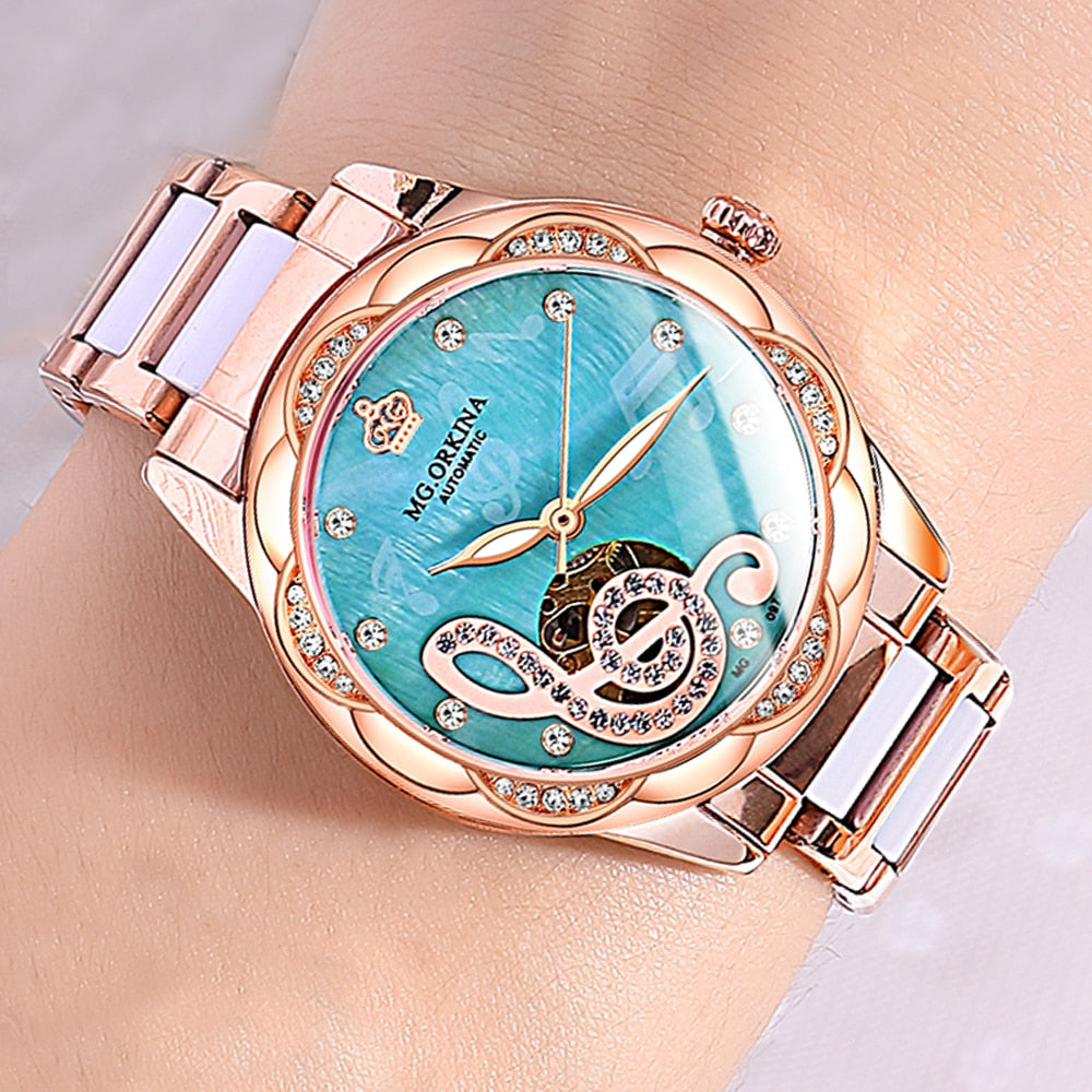 New Treble Clef Design Wristwatch