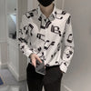 Music Notes B&W Men's Shirt