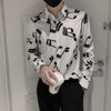 Music Notes B&W Men's Shirt