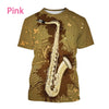 Jazz Saxophone Casual T-Shirt