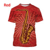 Jazz Saxophone Casual T-Shirt