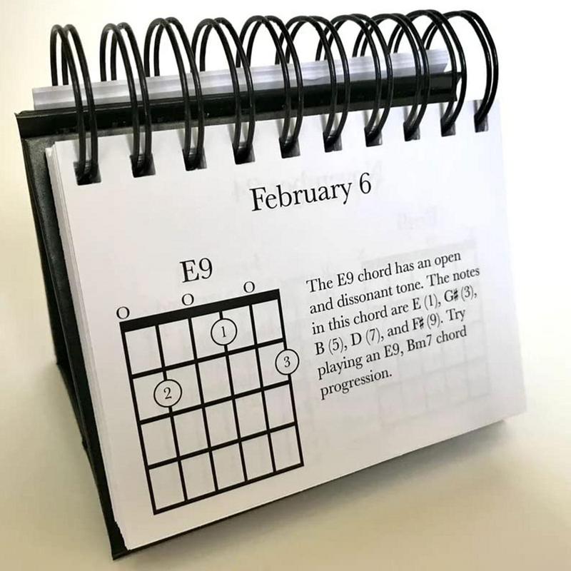 365 Days Guitar Chord Calendar