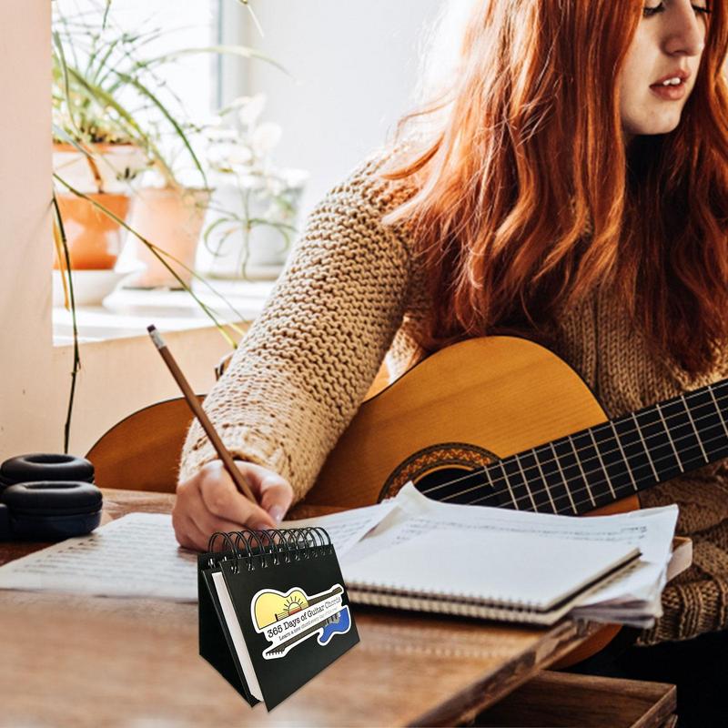 365 Days Guitar Chord Calendar Artistic Pod